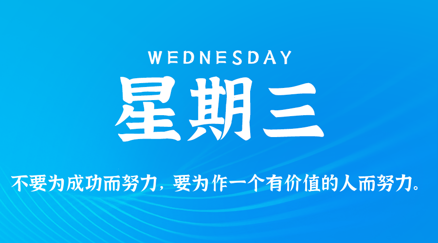 07日15日，星期三，在这里每天60秒读懂世界！