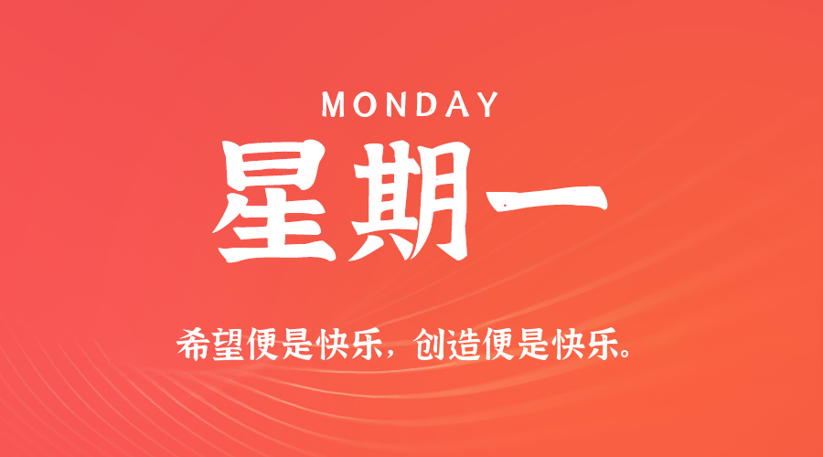 08日10日，星期一，在这里每天60秒读懂世界！
