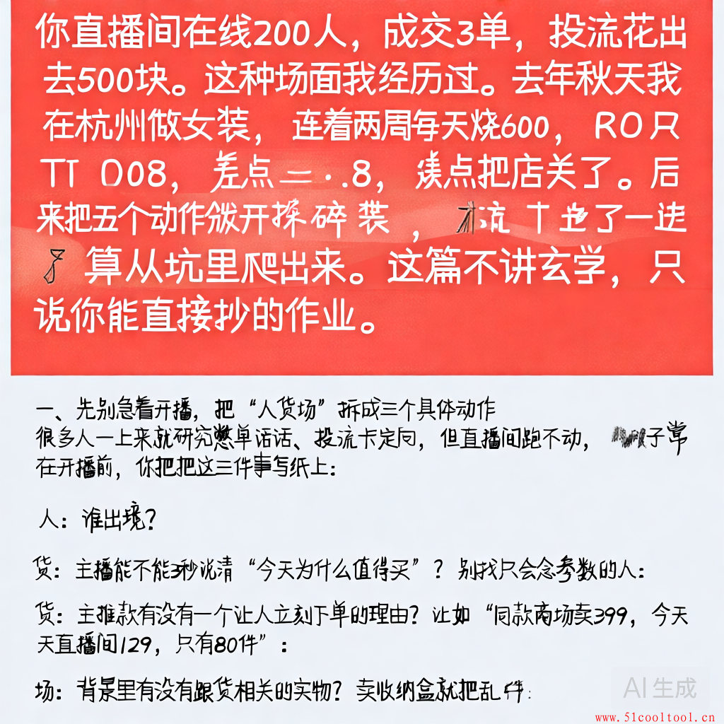 抖音电商投流总亏钱？这5个坑我替你踩了
